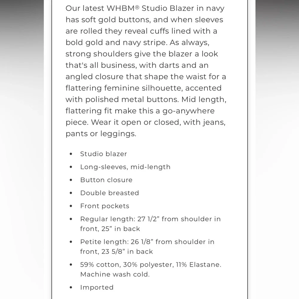 Studio blazer - Picture 6 of 6